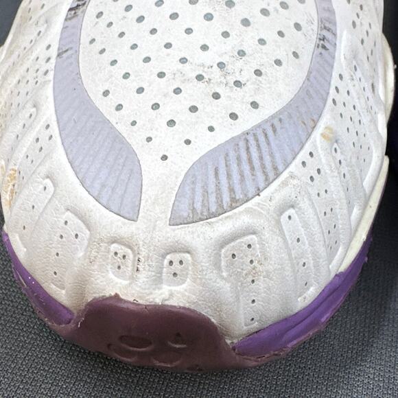 Nike Shox TLX Running Sneakers Sz 7.5 White Purple Athletic Shoe Streetwear READ - Picture 12 of 16